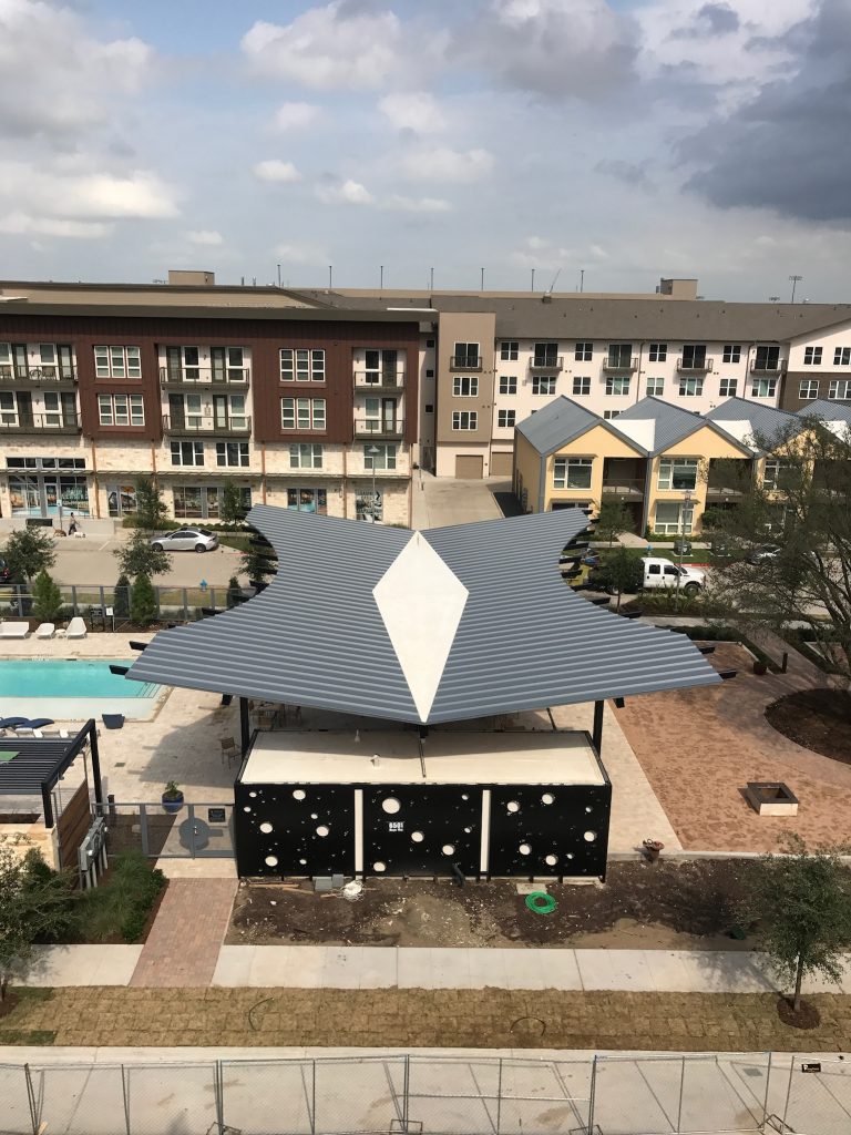 Multi-family apartment roofing project