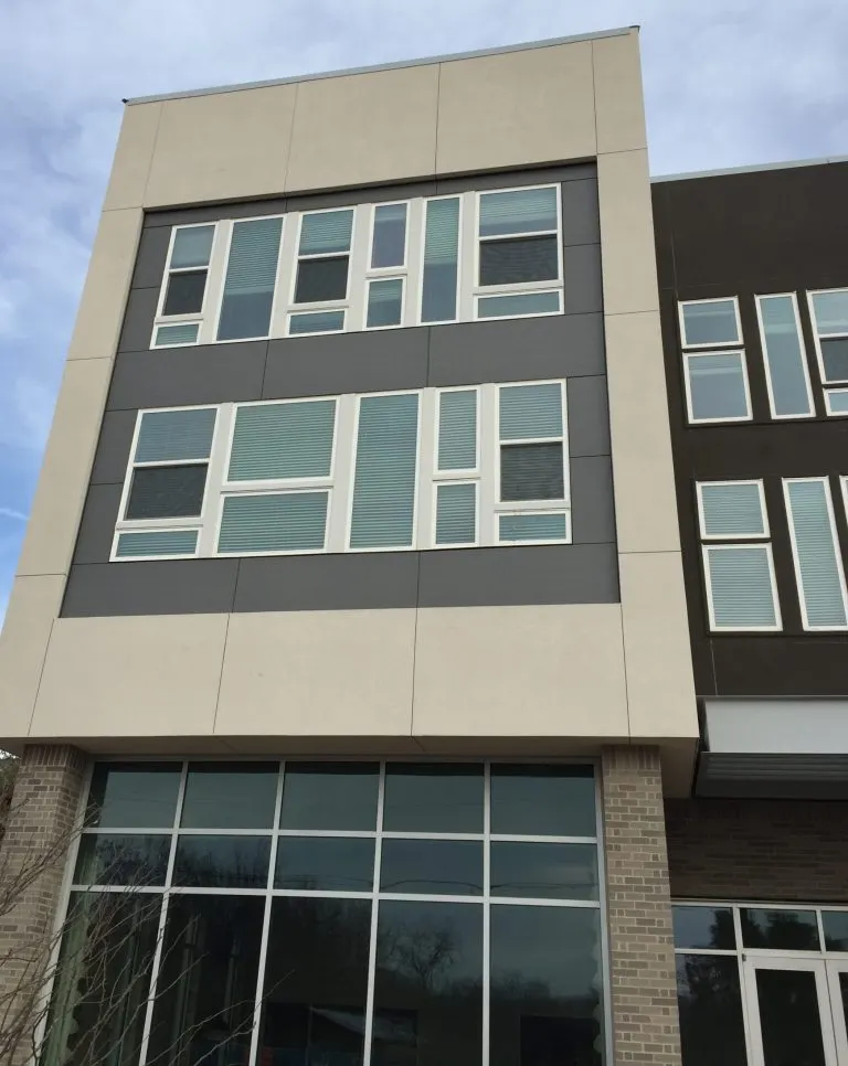 Multi-family complex roofing