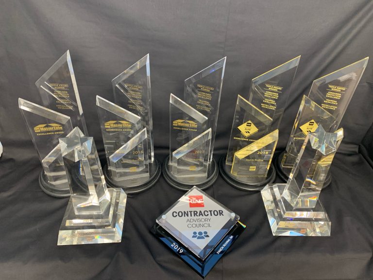 StazOn Roofing award-winning project